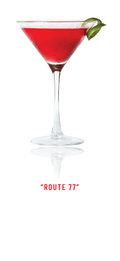Route 77 Cocktail Drink by Black Sheep Distillery